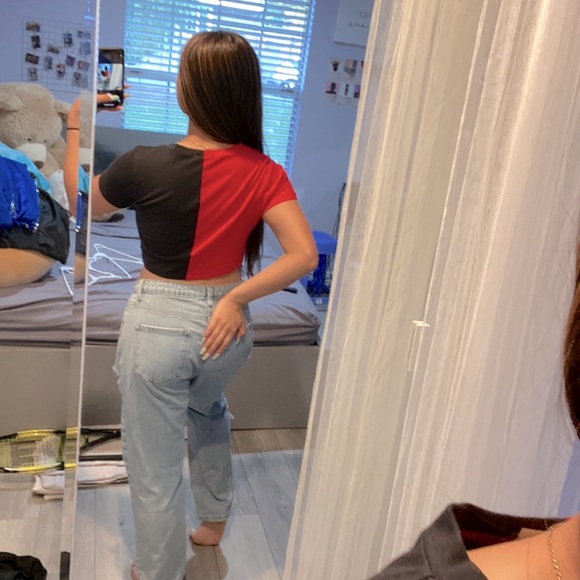 Color Block Dragon Top - Picture 2 of 4